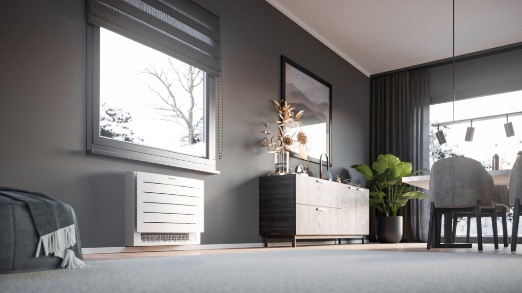 Daikin Gulvmodell i stue
