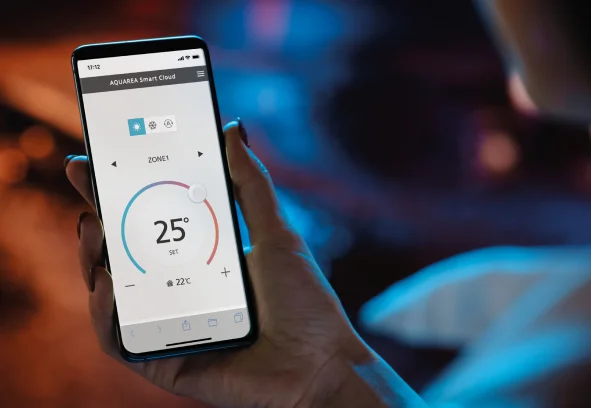 HZ25 ZKE remote styring med mobil